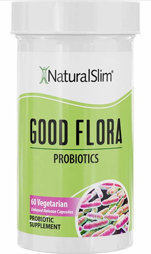 Good Flora De Natural Slim Con Probióticos X 60 Cáps. De Usa