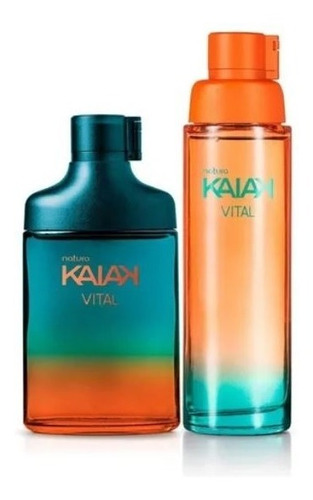 Kit Kaiak Vital Desodorante Colônia Masculino E Feminino