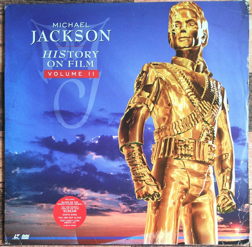 Laser Disc Michael Jackson History On Film Volume Ii