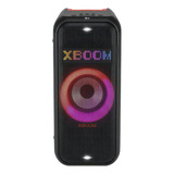 Caixa Acústica LG Xl7s Xboom Partybox Portátil 250w Rms Cor Preto/vermelho