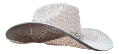 Sombrero Beige Exclusivo Vaquero Cowboy Western Country