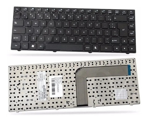 Teclado P/ Sim+ 5450  82r-14e238-4211 Com Moldura