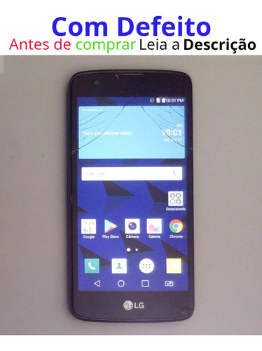 Smartphone LG K8 Lte K350ds 16gb 1gb Dual 8mp Bat Bl 41zh
