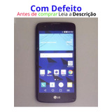 Smartphone LG K8 Lte K350ds 16gb 1gb Dual 8mp Bat Bl 41zh