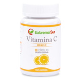 Vitamina C 90 Cap De 500mg 100% Natural Extremo Sur