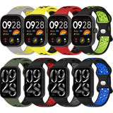 8 Correas Sport Para Xiaomi Mi Band 8 Pro / Redmi Watch 4