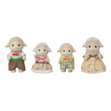 Calico Critters Sheep Family, Juego De 4 Cifras