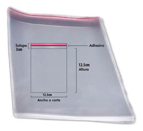 Caja X 10000 Bolsas Transparentes Con Adhesivo Envio Gratis