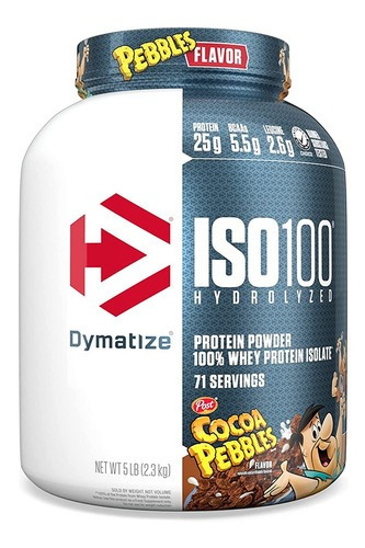 Proteína Dymatize Iso-100 5 Libras Sabor Cocoa Pebbles