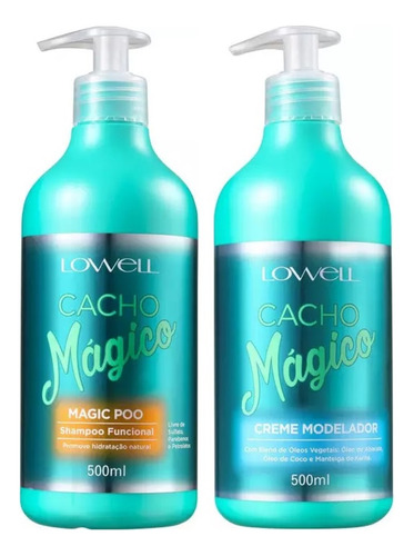 Kit Lowell Cacho Mágico Definição (2 Produtos)