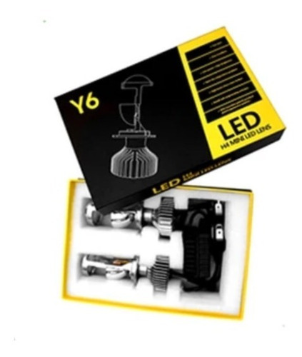 Mini Proyectores Led Lupa Set H4 8000 Lumenes Con Proyector