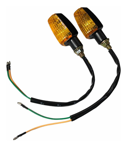 Set 2 Lámparas Universal Luz Direccionales Motocicletas 12v