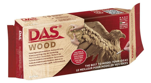 Das - Masa De Madera Para Modelar Wood Efecto Madera 700 G