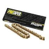 Cadena Marca Pro Taper (134 Eslabones) Color Dorado