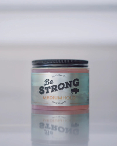 Pomada Medium Hold Cera Fijación Media 4.5oz Bestrong