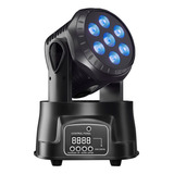 Mini Led De Cabeza Movil Multicolor Rgb 7led Js-yt60w 