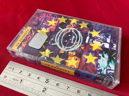 Cassette U2 Zooropa 1993 Bono Casete