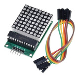 Modulo Matriz De Puntos 8x8 Led Chip Max7219 Arduino