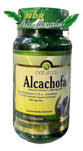 Alcachofa Lcarnitina Te Verde X60 - Unidad a $26900