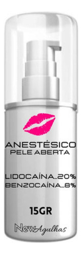 Anestésico Micropigmentação Labial - Pump 15gr