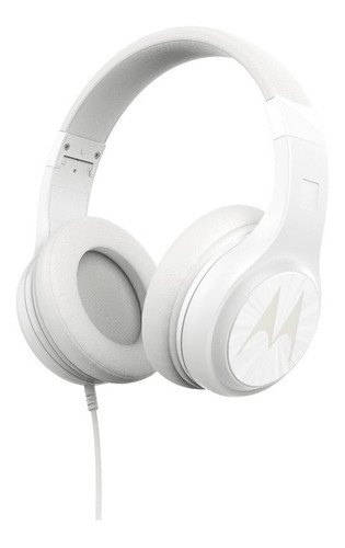 Auriculares Motorola Pulse 120 3.5mm Microfono Manos Libres Color White