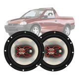 Alto Falante Automotivo 2 Bravox Frente Gm Pick Up Corsa