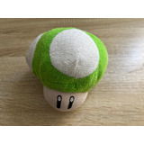 Peluche Super Mario Bros Hongo Verde Vida Kawaii 22cm