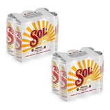 Cerveza Lata Sol 473cc X 12