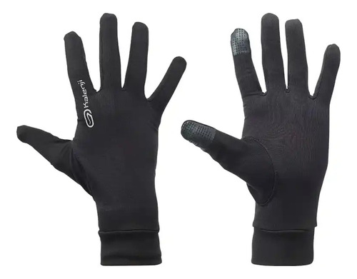 Guantes Kalenji Decathlon Tactiles Negro Running100 Tall Xs 