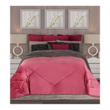 Cobertor Matrimonial Nuvo Regina Color Blossom Diseño De La Tela Liso