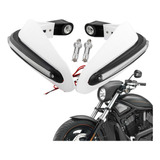 Cubre Puños Moto Luz Led Motocicleta Hand Guards Universal