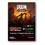 Poster De Videojuego: Doom Eternal (2020) (33x50 Cm)