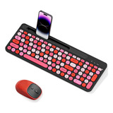 Teclado Y Mouse Bluetooth Inalámbrico, Multidispositivo Reca