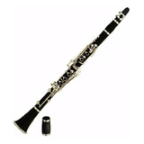 Slob002 Oboe Baquelita En Do Color Negro Silvertone Madera