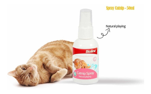 Bioline Catnip En Spray Para Gatos 50 Ml 