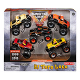 Pack De 5 Unidades Truck Monster Jam Edición Toro L...