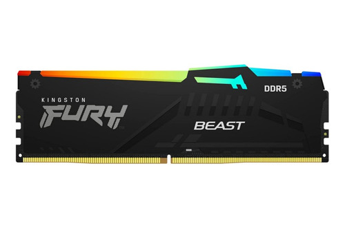 Memoria Ram Kingston Fury Beast Rgb, 32gb, Ddr5, 5600mhz, Pc