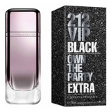 212 Vip Black Extra Edp 100ml Para Hombre Perfumes Excelsior