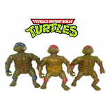 Tortugas Ninjas Retro Lote 3 Figuras 1990