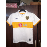 Camiseta De Boca Jrs. Talle 10 Niño Año 2009 Marca Nike