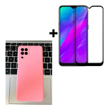 Carcasa Silicona Color Para Samsung A22 4g + Mica