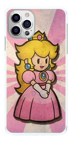 Capinha Princesa Peach Educada Pose Capa De Celular