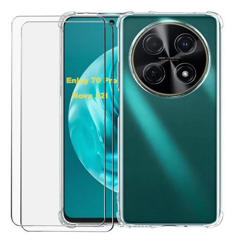 Funda Para Huawei Nova 12i Suave Carcasa + 2mica