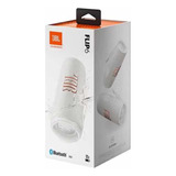 Parlante Jbl Flip 6 Portátil Sumergible Color Blanco