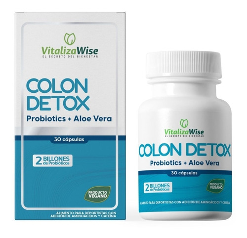 Colon Detox -probióticos+aloe Vera X30caps Envio Gratis Stgo