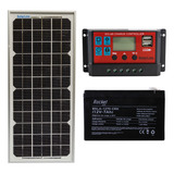 Kit Generador Solar 12v No Emite Ruido Puede Cargar Celular