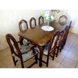 Comedor + 6 Sillas + 2 Comensales