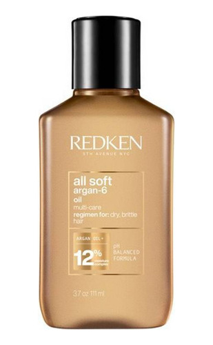 Redken Aceite Argan-6 Oil All Soft 111 Ml