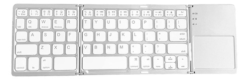 Teclado Inalámbrico Bluetooth Plegable Bolsillo Ultradelgado