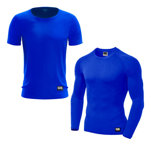 Pack X 2 Remeras Camiseta Deportiva De Hombre Dry Térmica G6